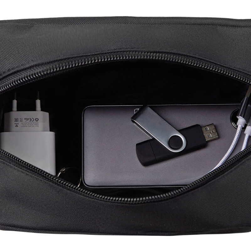 Органайзер для электроники и проводов "Carriage", черный