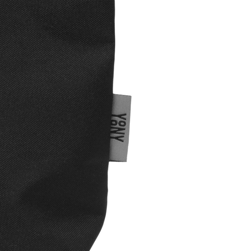 Органайзер для электроники и проводов "Amalia" из полиэстера 300D с подкладкой, черный