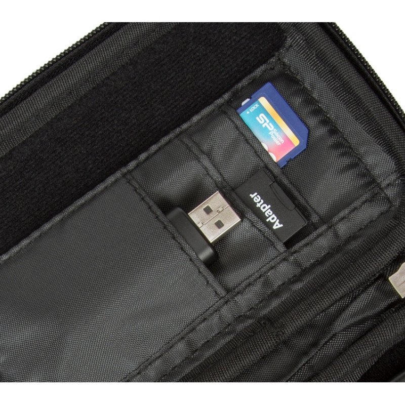 Чехол для жесткого диска из кожзама 9102, черный