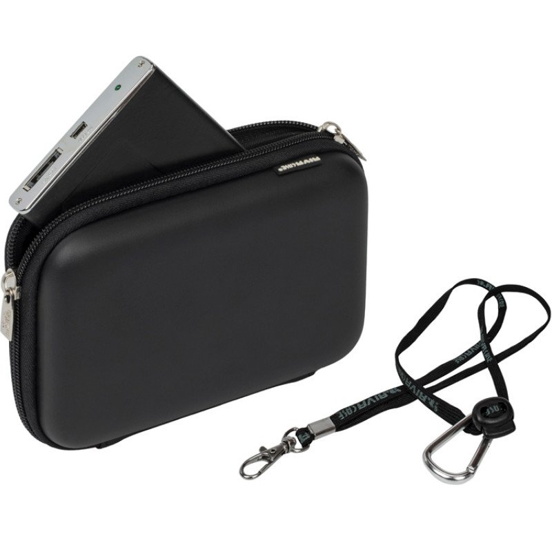 Чехол для жесткого диска из кожзама 9102, черный