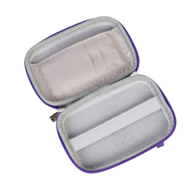 Чехол для жесткого диска из кожзама 9101, фиолетовый