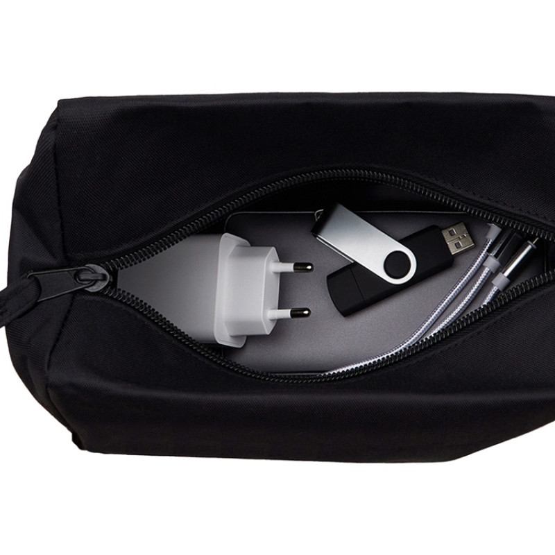 Органайзер для электроники и проводов "Aisle", черный