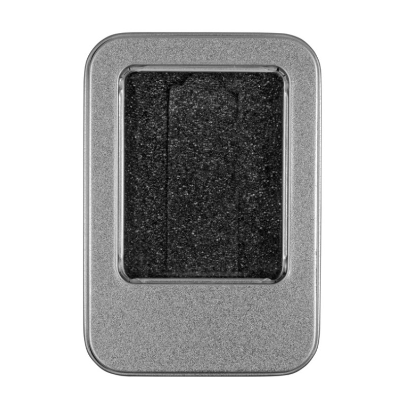 Коробка для флеш-карт «Этан», серебристый