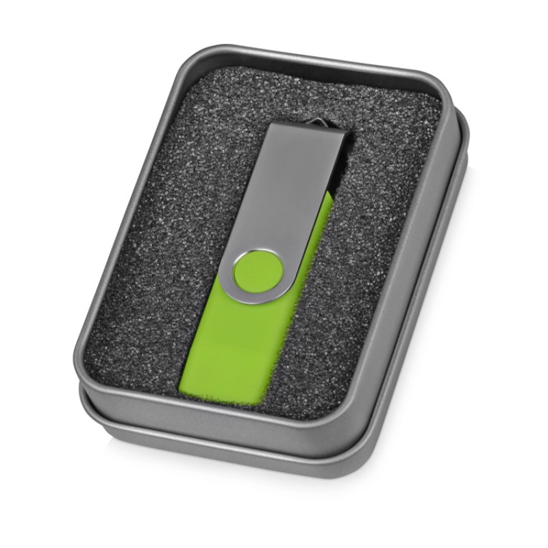 Коробка для флеш-карт «Этан», серебристый