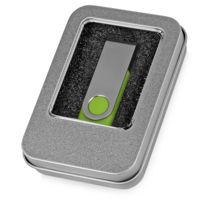 Коробка для флеш-карт «Этан», серебристый