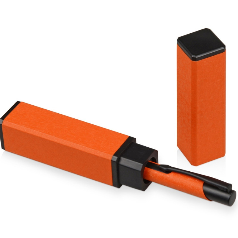 Футляр для ручки «Quattro», оранжевый