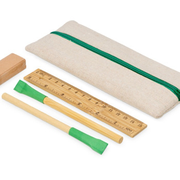 Канцелярский набор "Bilbao", зеленый