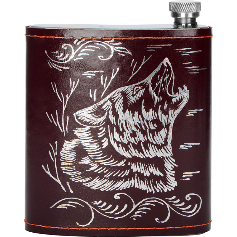 Набор «Подарочный», бордовый/серебристый