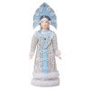 Подарочный набор: кукла фарфоровая, плед флисовый, голубой/синий Подарочный набор: кукла фарфоровая, плед флисовый, голубой/синий