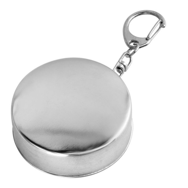 Набор «Подарочный»: фляга 510/2(рыжая кожа), 1,5 л+ 2 стаканчика+нож