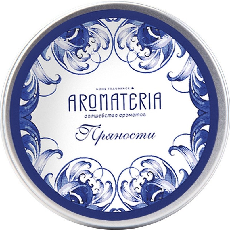 Набор: платок «Гжель» и свеча «Птица счастья»