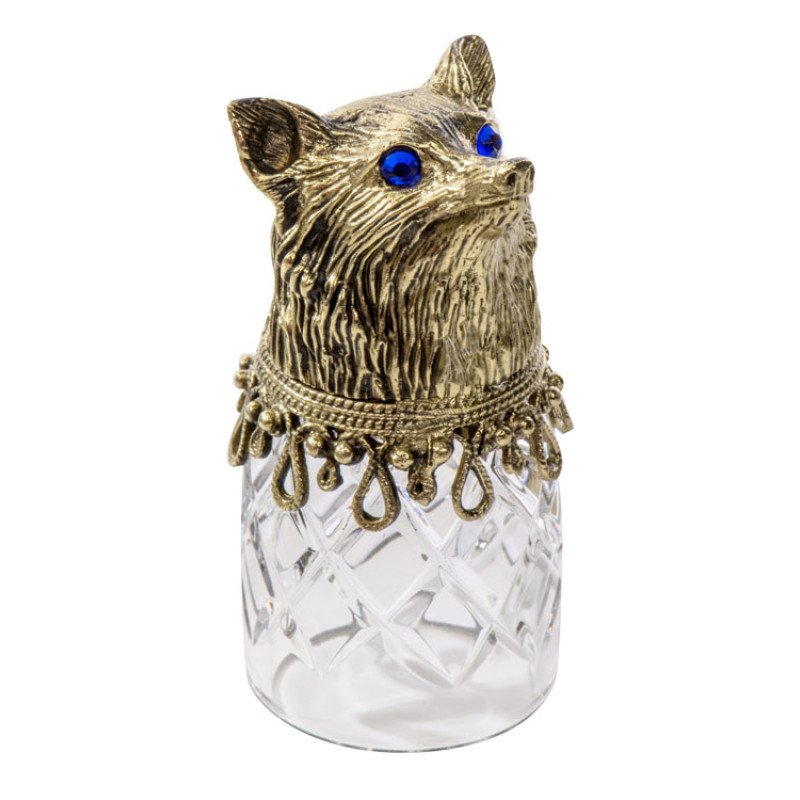 Подарочный набор "Русская охота", темно-коричневый/рыжий