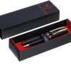 Набор Pierre Cardin коллекция «ПАРА (PEN&PEN)»: ручка шариковая + роллер. Корпус - латунь. Отделка -стальное покрытие. Детали дизайна - позолота. Цвет - черный