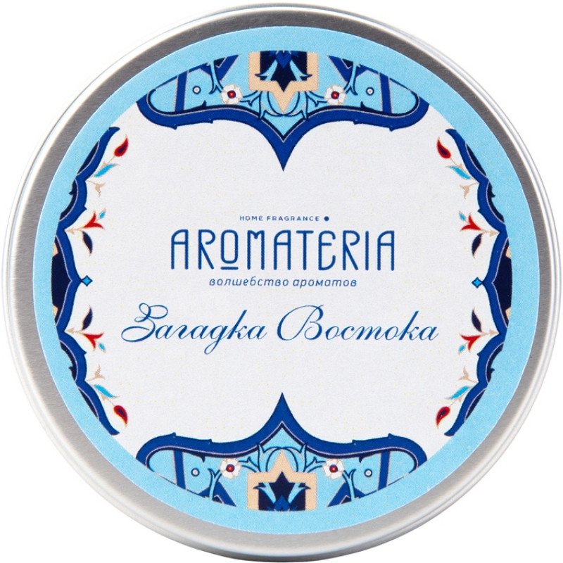 Набор: платок «Арабески» и свеча «Загадка Востока»