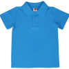 Рубашка поло "First" детская, голубой