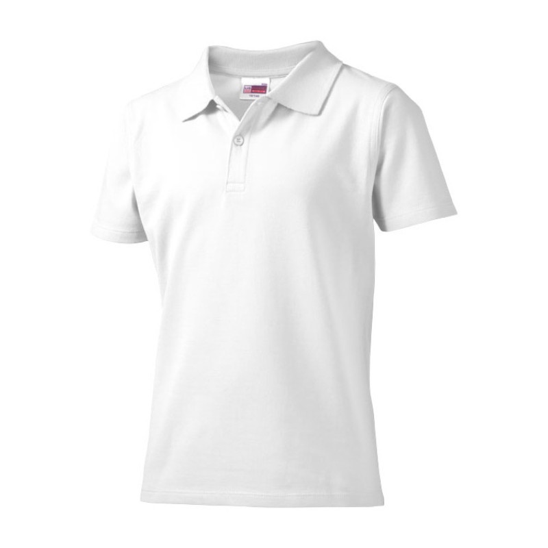 Рубашка поло "First" детская, белый