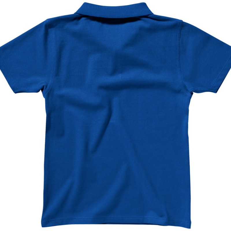 Рубашка поло "First" детская, классический синий