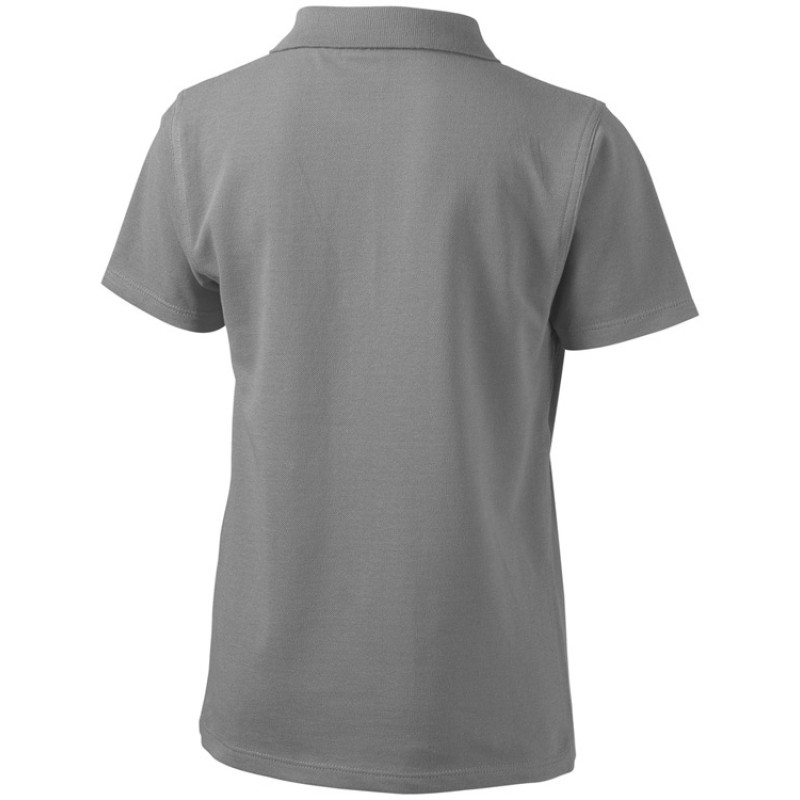 Рубашка поло "First" детская, серый