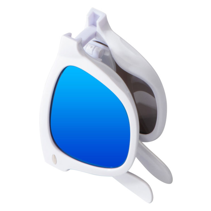 Складные очки с зеркальными линзами "Ibiza", белый