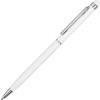 Ручка-стилус металлическая шариковая "Jucy", белый