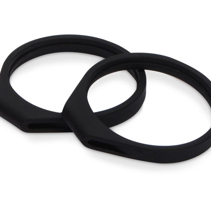 Портативные парные колонки Qjet TWS "Mates" с черными кольцами