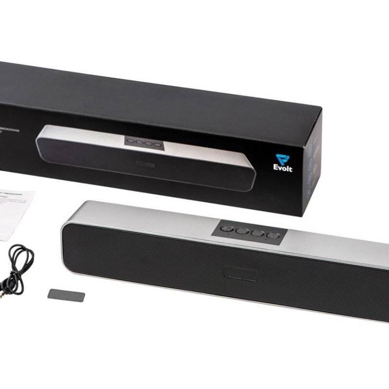 Портативная стереоколонка «Hull», 2 * 3 Вт, серый