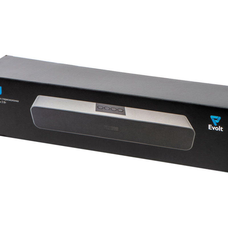 Портативная стереоколонка «Hull», 2 * 3 Вт, серый