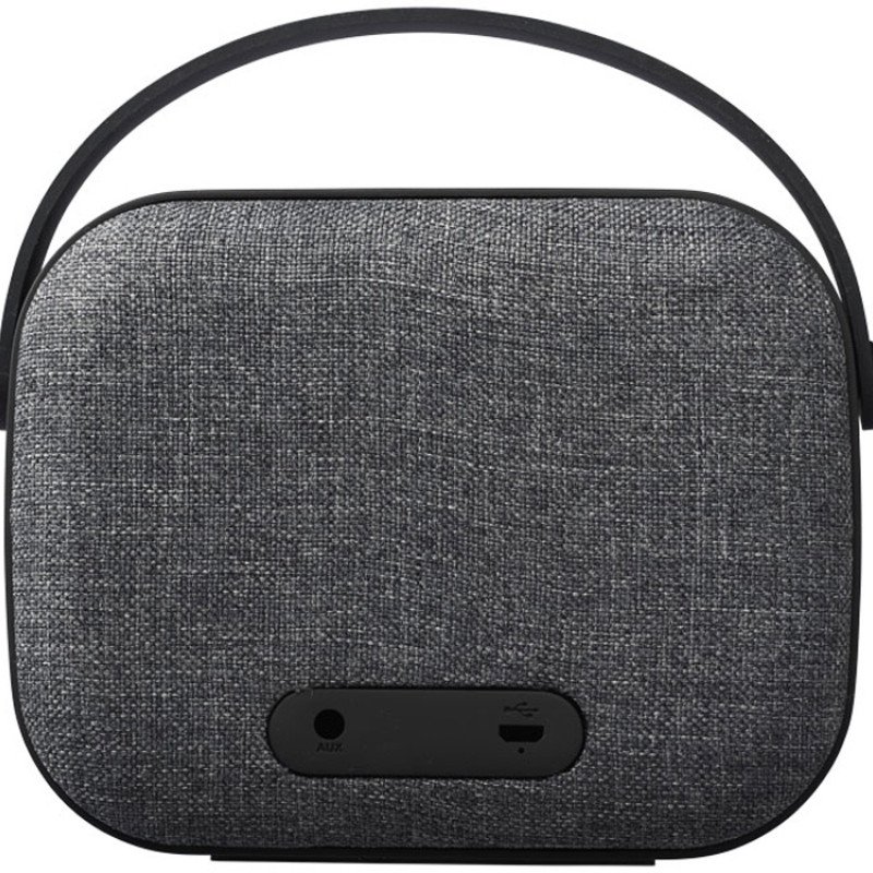 Динамик Bluetooth с тканым материалом, черный Динамик Bluetooth с тканым материалом, черный