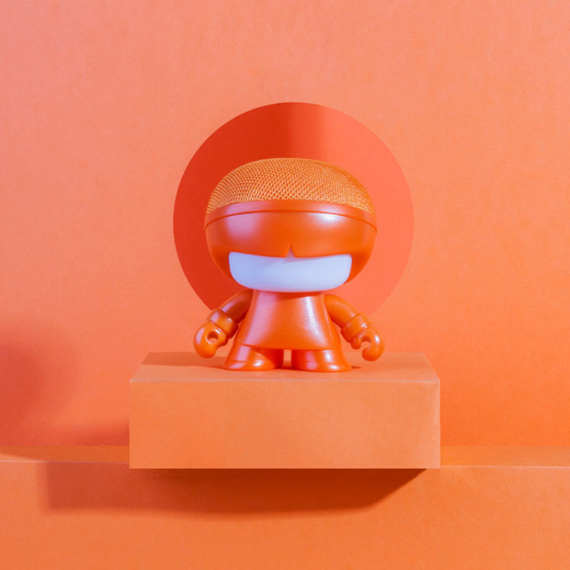 Портативная колонка Bluetooth XOOPAR mini Xboy Metallic, оранжевый