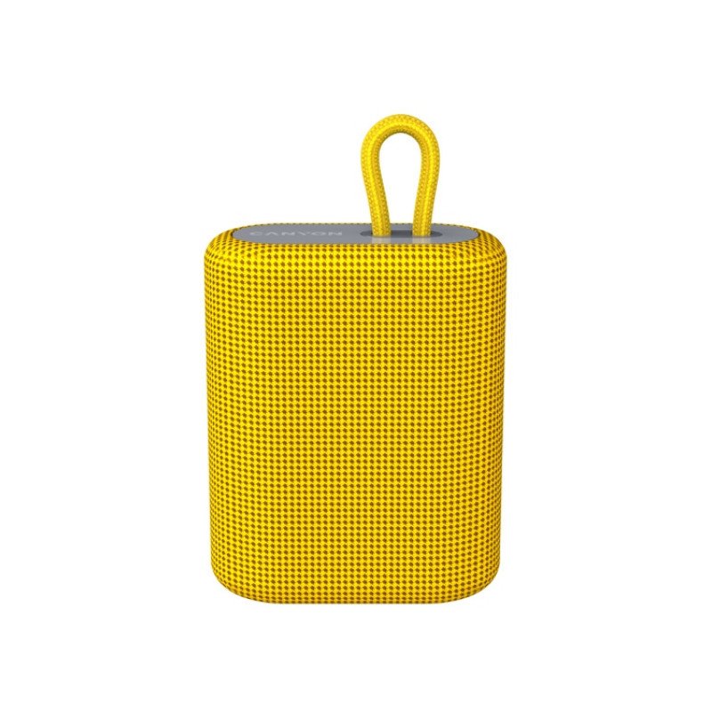 Портативная беспроводная колонка Canyon BSP-4, 5W, 1200mAh, желтая