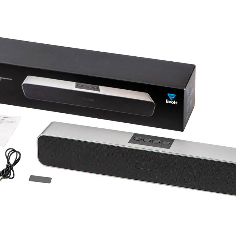 Портативная стереоколонка «Hull», 2 * 3 Вт, серый