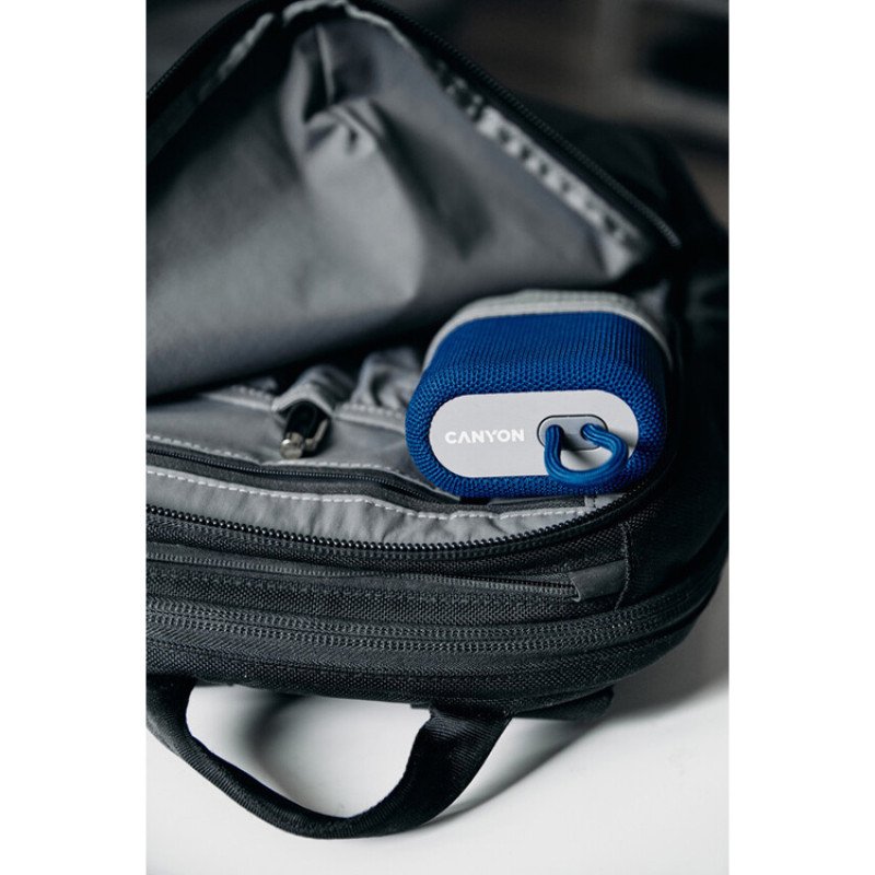 Портативная беспроводная колонка Canyon BSP-4, 5W, 1200mAh, синяя