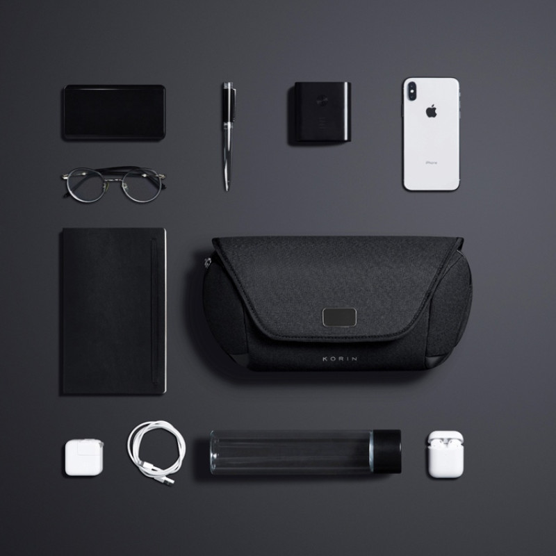 Антикражная сумка на пояс Clickpack, черный