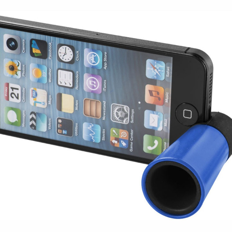 Усилитель-подставка для смартфона "Sonic", ярко-синий