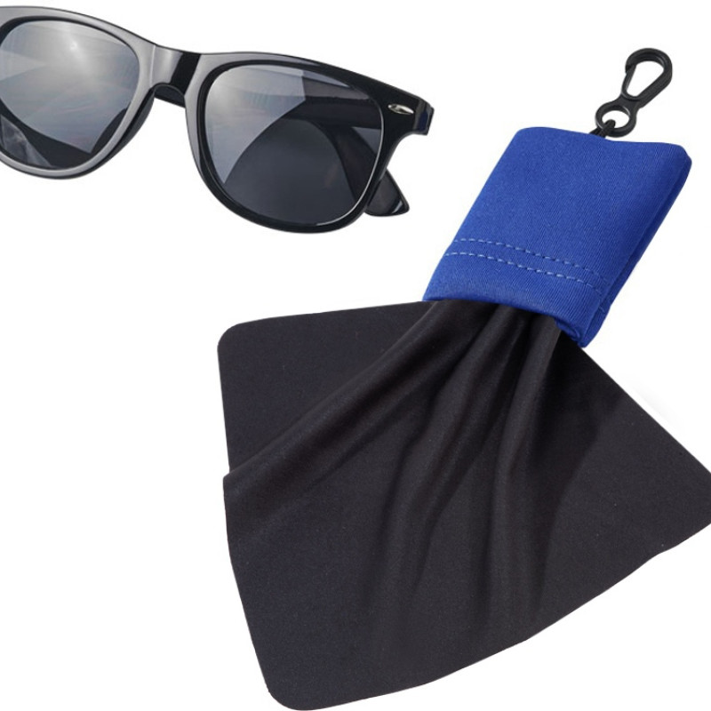 Очищающая салфетка «Neat» из микрофибры в чехле, синий