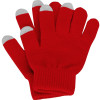 Перчатки для сенсорного экрана, красный, размер L/XL