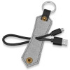 Кабель-брелок USB-MicroUSB «Pelle», черный