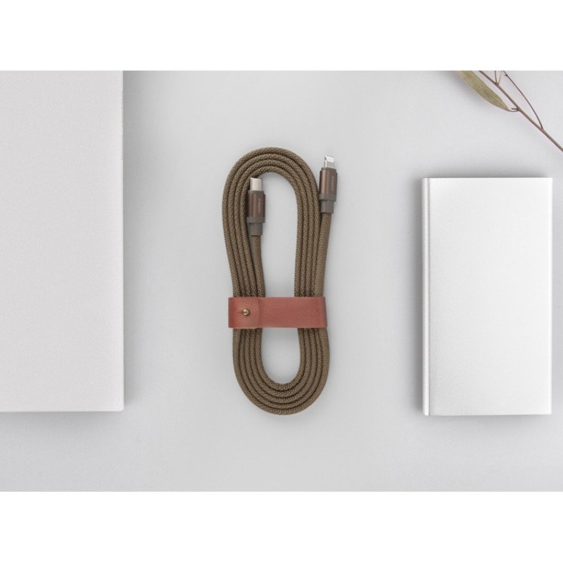 Кабель Rombica LINK-C Olive Cable