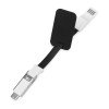 Зарядный кабель 3-в-1 "Charge-it", черный