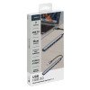 USB-хаб USB-A 3.0 + 2xUSB-A 2.0 + 4xUSB-C, серый, Deppa USB-хаб USB-A 3.0 + 2xUSB-A 2.0 + 4xUSB-C, серый, Deppa