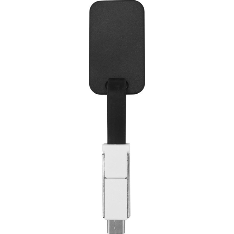 Зарядный кабель 3-в-1 "Charge-it", черный