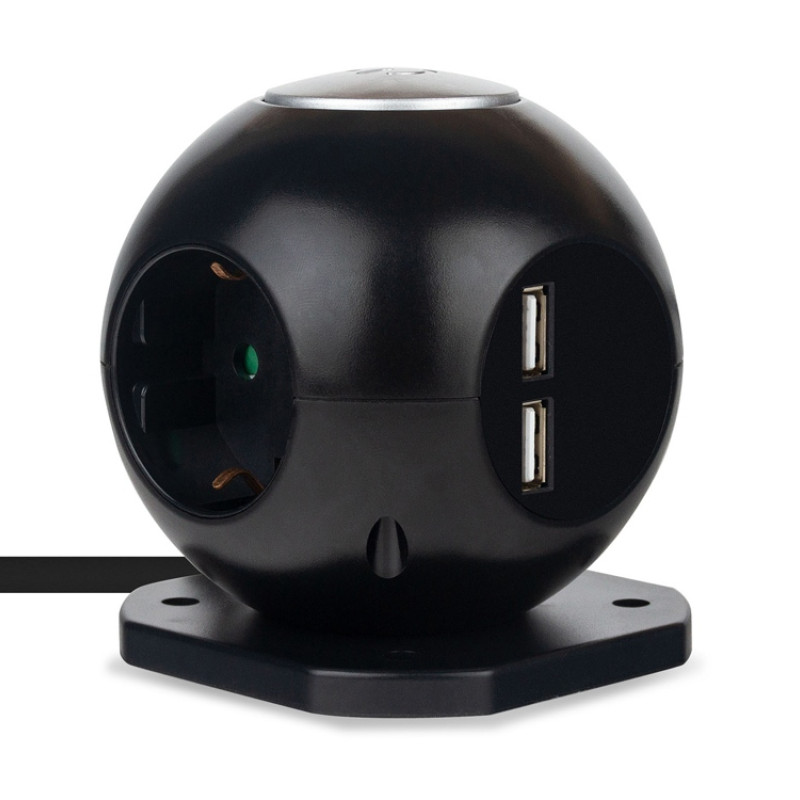 Сетевой фильтр Rombica NEO SPHERUM Black