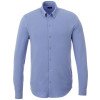 Мужская рубашка Bigelow из пике с длинным рукавом, светло-синий