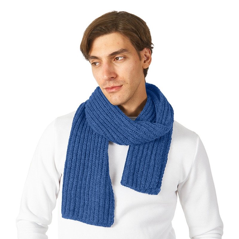 Шарф Nordend, крупный риб, классический синий Шарф Nordend, крупный риб, классический синий