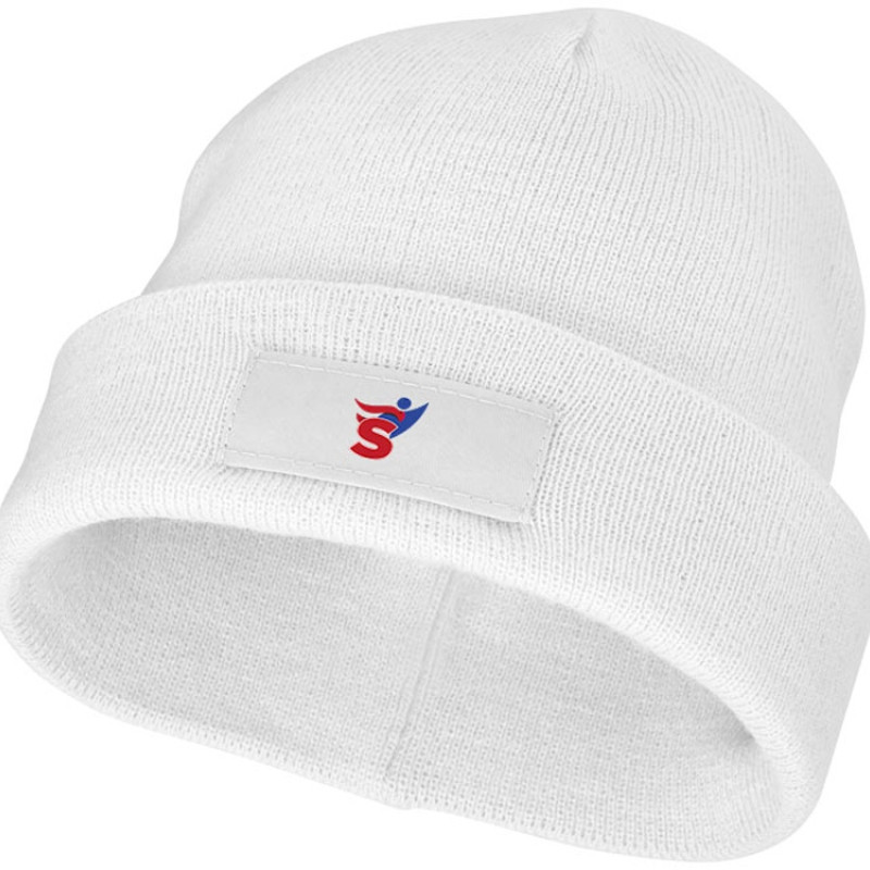 Шапка Boreas с нашивками, белый