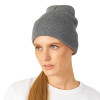Шапка Dunant, двуслойная, темно-серый меланж