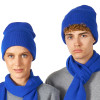 Шапка Dunant, двуслойная, классический синий