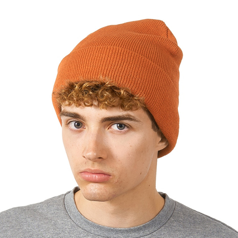 Шапка Dunant, двуслойная, оранжевый
