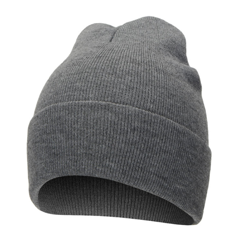 Шапка Dunant, двуслойная, темно-серый меланж