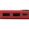 Внешний аккумулятор с дисплеем «Mild», 10 000 mAh, красный Внешний аккумулятор с дисплеем «Mild», 10 000 mAh, красный